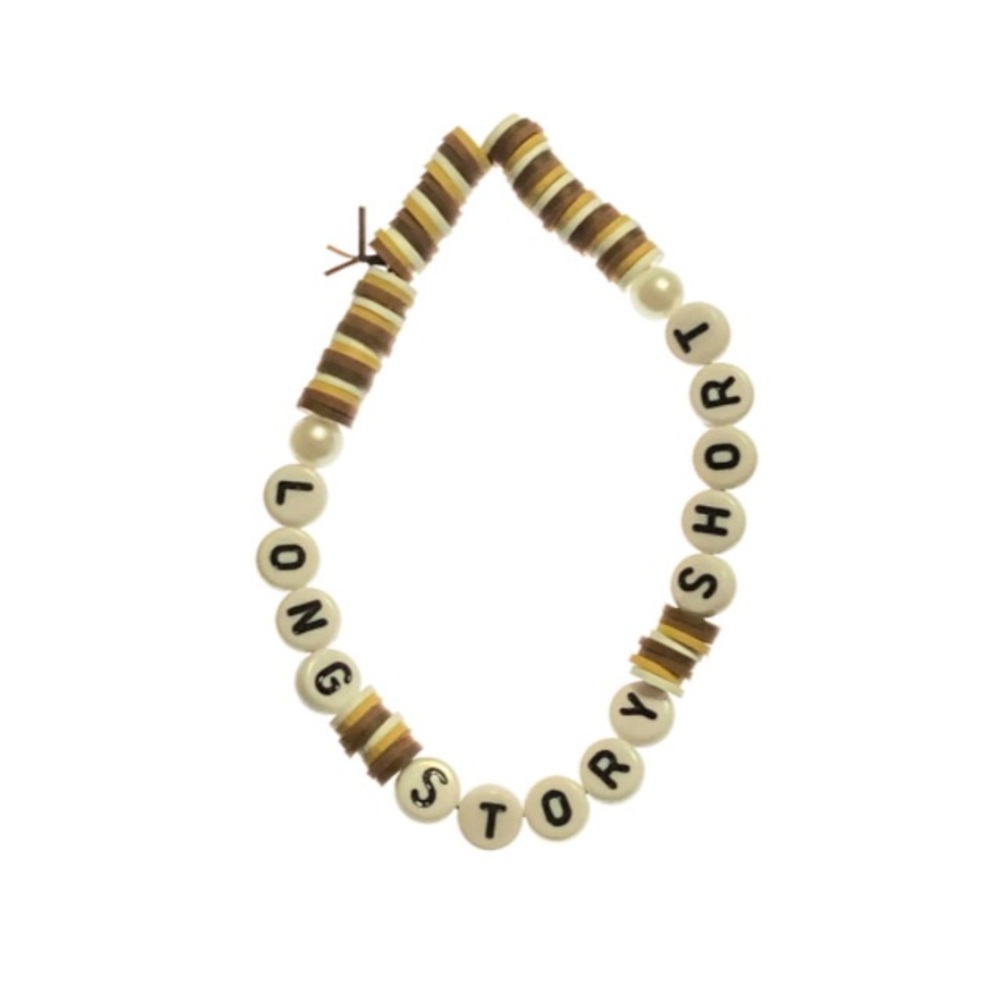 long story short ~ taylor swift handmade bracelet